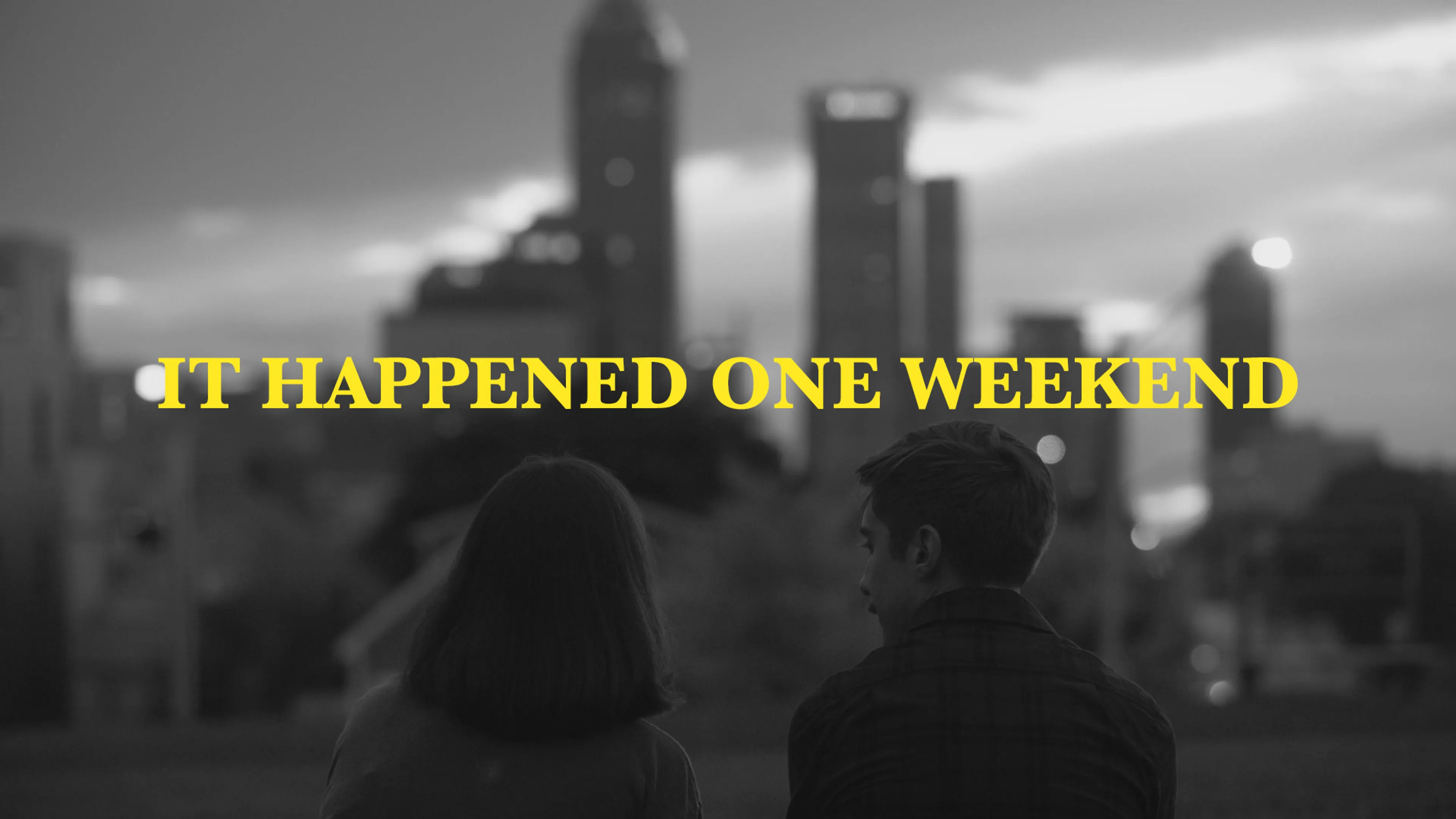 It Happened One Weekend poster